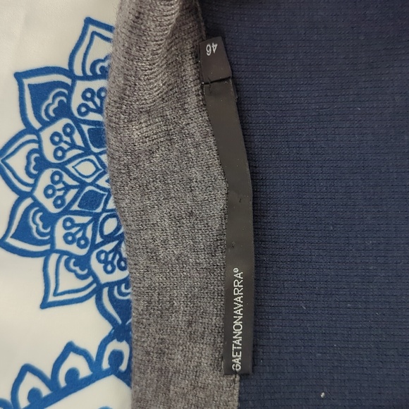 Designer short sleeve Italian sweater mod - Picture 3 of 7